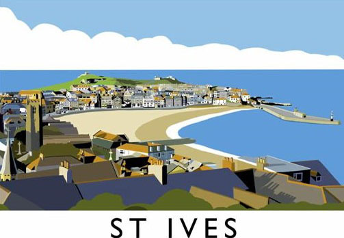 St Ives - Rail Prints